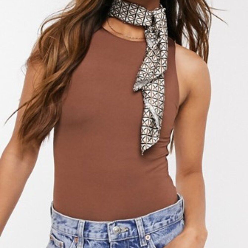 High Neck Bodysuit